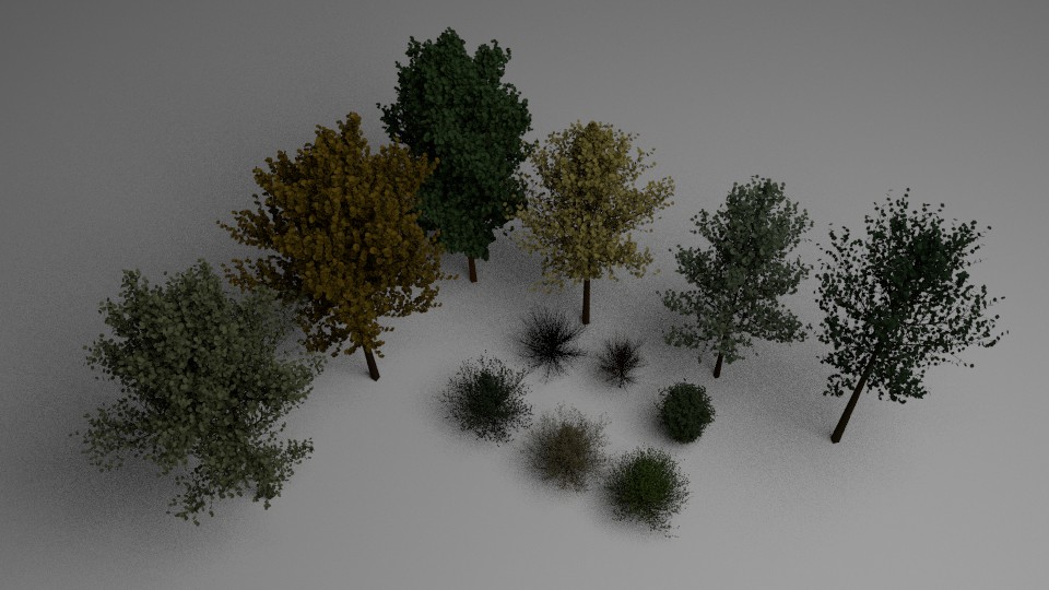 Trees & Bushes pack preview image 1